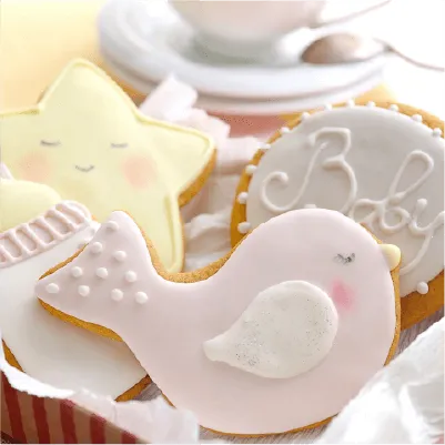 galletas decoradas para baby shower niña