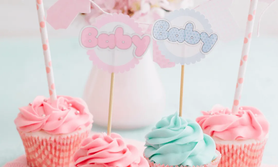ideas de cupcakes para baby shower