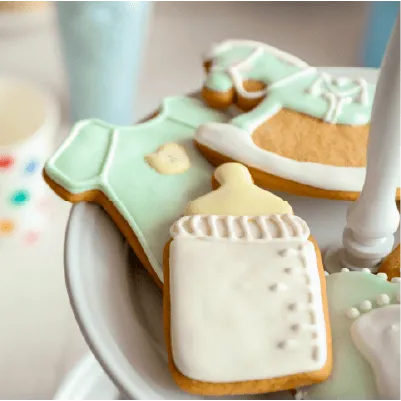 moldes galletas baby shower