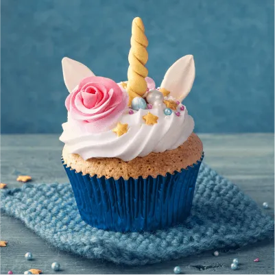 cupcakes de unicornio