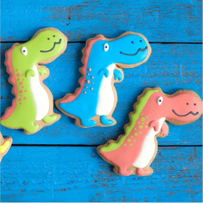 galletas de dinosaurios