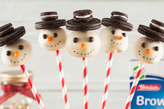 cake pops navideños