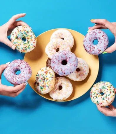 recetas de donas y glaseado