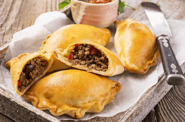 empanadas de pino con harina bake