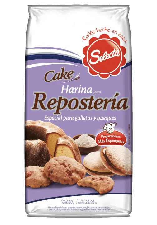 recetas con harina de reposteria