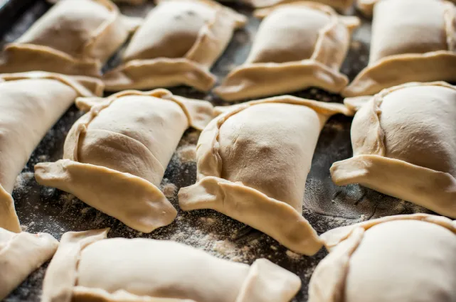 Masa para empanadas de mariscos