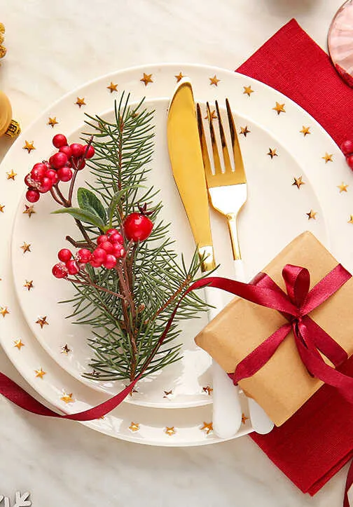 decoracion de mesa para navidad