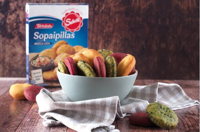 receta sopaipillas tricolor