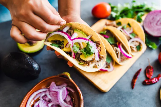 Taco para cenas familiares