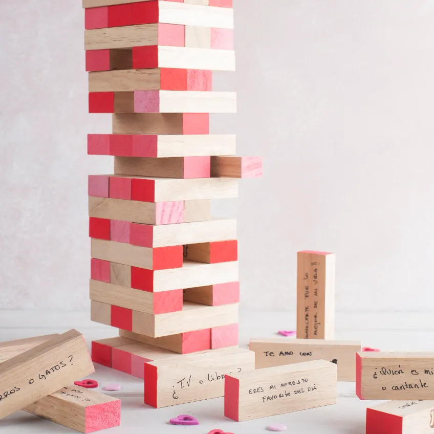 regalo jenga juego