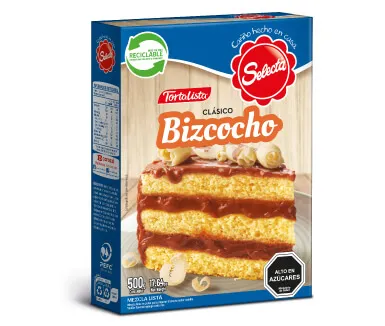 premezcla bizcocho sabor vainilla