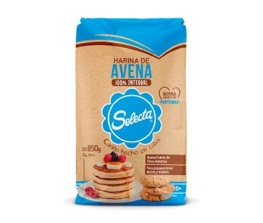 Bolsa de harina de avena integral 850gr