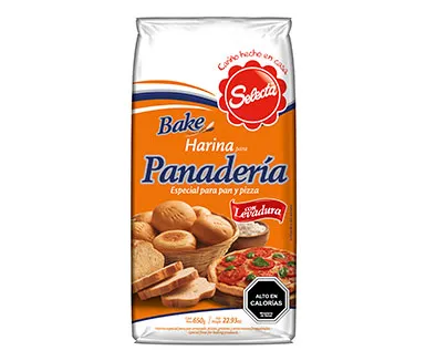 harina de panaderia con levadura selecta