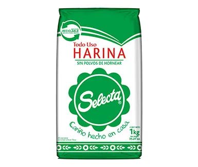 harina sin polvos de hornear selecta