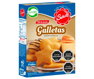 torta lista galletas de vainilla