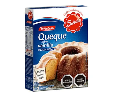 premezcla queque vainilla selecta