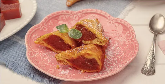 receta sopaipillas triangulito de membrillo