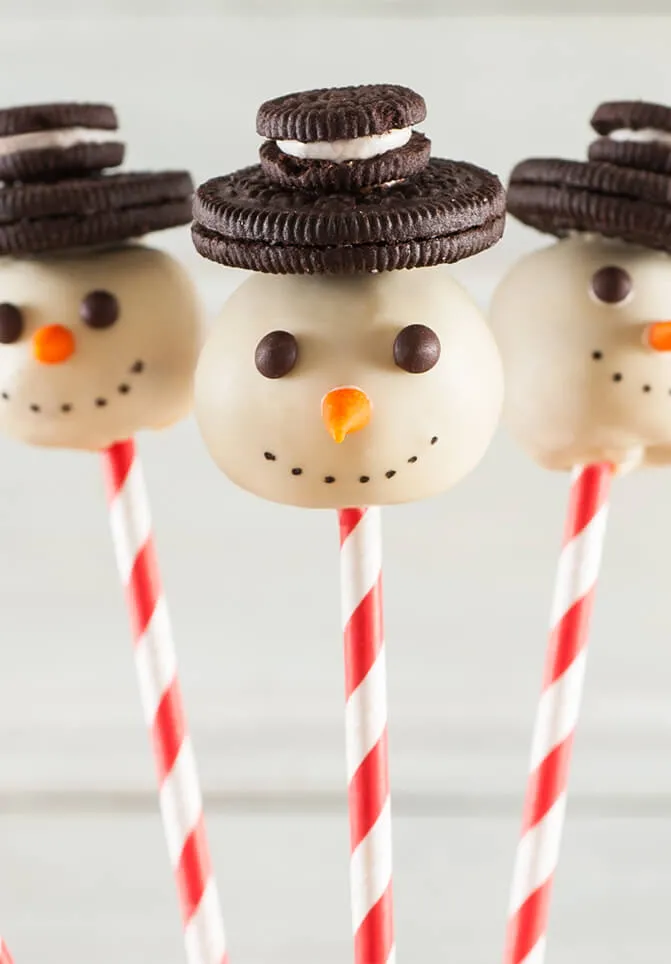 cake pops navideños