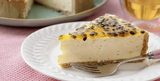 cheesecake de maracuya