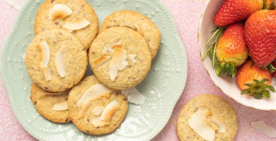 galletas de coco receta