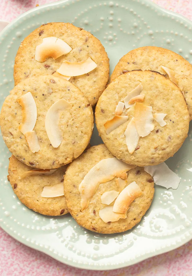 galletas de coco receta