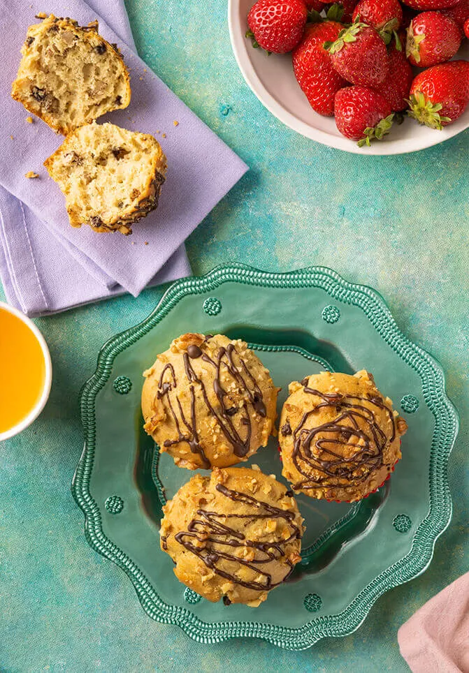 premezcla muffin con chips de chocolate