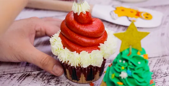 muffins de navidad