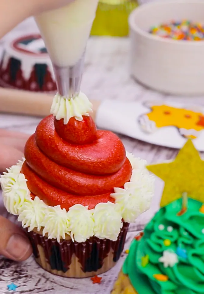 muffins de navidad