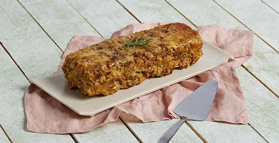 receta de pastel de carne con avena