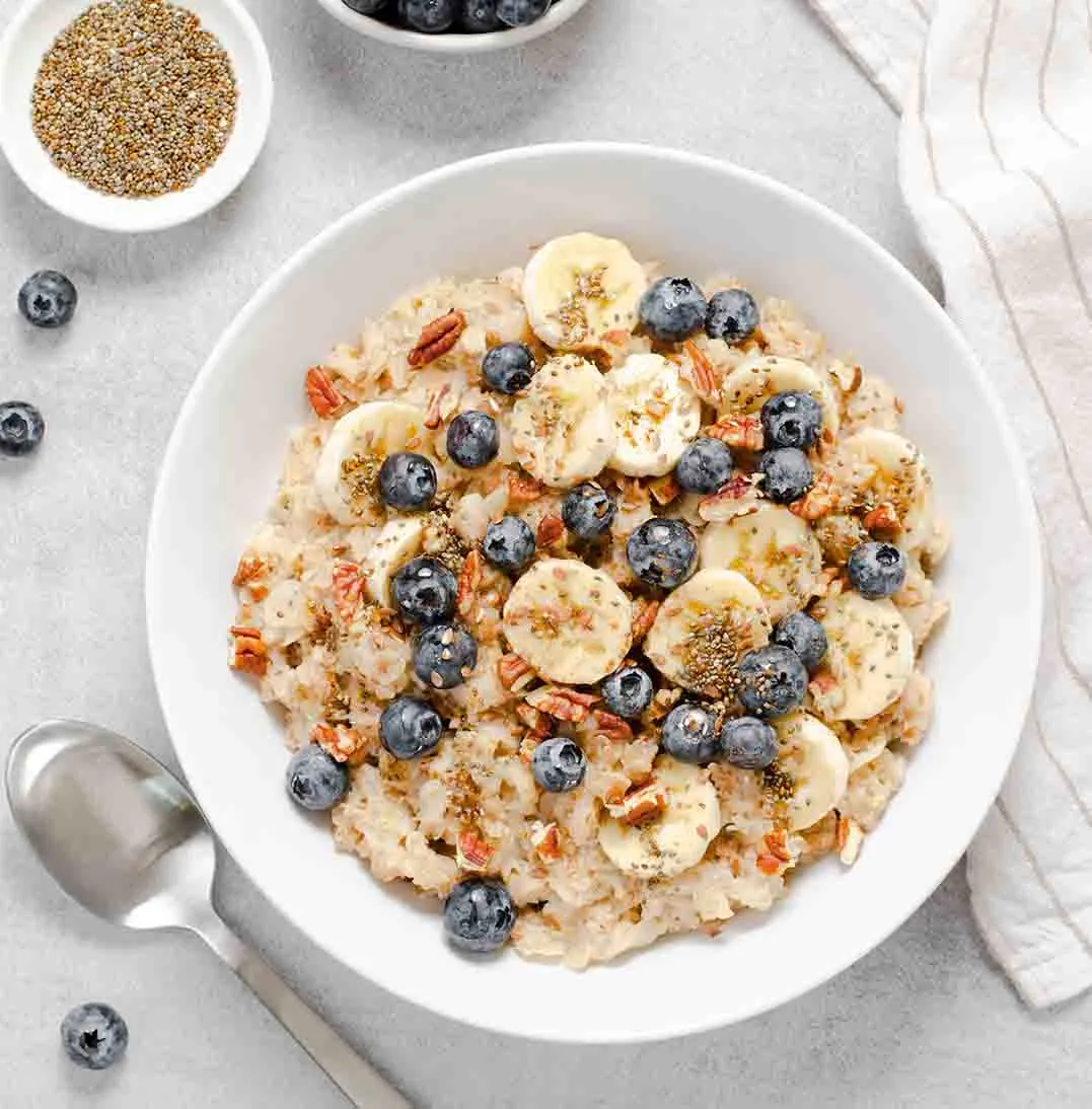 el frío llegó para un porridge calentito.